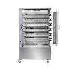 GGM Gastro | Gas kippengrill - 37,2kW - 11 spitten - voor 66, Verzenden