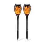LED Solar Priklamp/Fakkel Tuinverlichting met Zonne-energie, Tuin en Terras, Buitenverlichting, Kunststof, Staande lamp, Nieuw