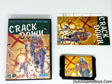 Sega Megadrive - Crack Down - Japan, Verzenden, Gebruikt