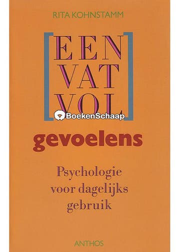 Een vat vol gevoelens Rita Kohnstamm, Boeken, Verzenden, Gelezen
