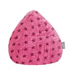 Kinder Zitzak BeanBag Fluffy Stars L - Roze, Verzenden, Nieuw
