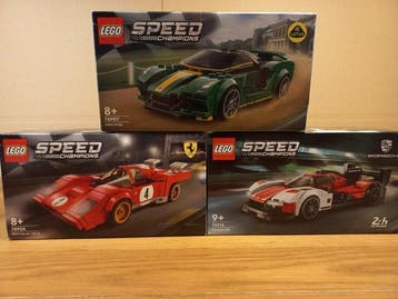 Lego Set - Speed Champions - Lotus Evija, 1970 Ferrari 512, Nieuw