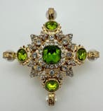 Kenneth Jay Lane - Verguld - Broche, Nieuw