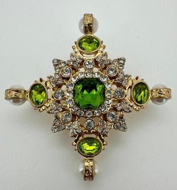 Kenneth Jay Lane - Verguld - Broche, Nieuw