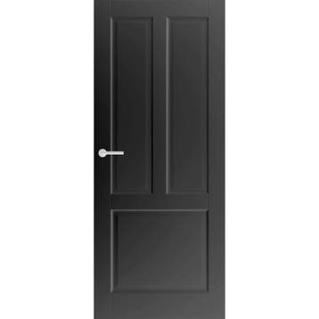Weekamp binnendeur WK6551-A1 93x231,5 (Zwart, Paneeldeur), 80 tot 100 cm, 215 cm of meer, Binnendeur, Nieuw