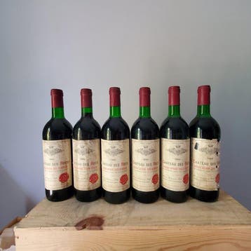 1985 Chateau des Rocs - Bordeaux - 6 Flessen (0.75 liter), Nieuw