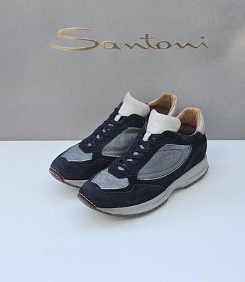 Santoni - Sneakers - Maat: EU 43, Nieuw