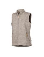 Ivanhoe dames wollen vest NLS Coco Latte 100% ongeverfde..., Ivanhoe of Sweden, Verzenden, Nieuw, Bruin