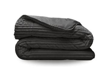 Veiling - Groovebed Anthracite 140x200 - Geribbeld Teddy, Nieuw