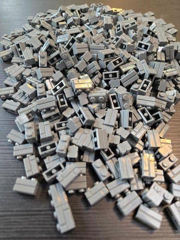 Lego Onderdelen - New Brick Modified 1 x 2 with Masonry, Kinderen en Baby's, Nieuw