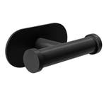 Dubbele haak zelfklevend 100x65x45 mm rvs zwart, Verzenden, Nieuw