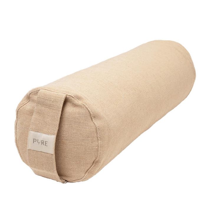 Bolster eco jute bruin rond - Pure, Sport en Fitness, Overige Sport en Fitness, Nieuw, Verzenden
