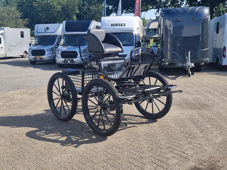 NIEUW/ Trainingswagen / 050D / Koets / Enkelspan / Tweespan, Dieren en Toebehoren, Rijtuigen en Koetsen, Nieuw, Paard