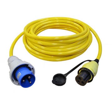 Ratio walstroomkabel 25m 50A/250V PUR (3x10mm²), Ophalen of Verzenden, Nieuw