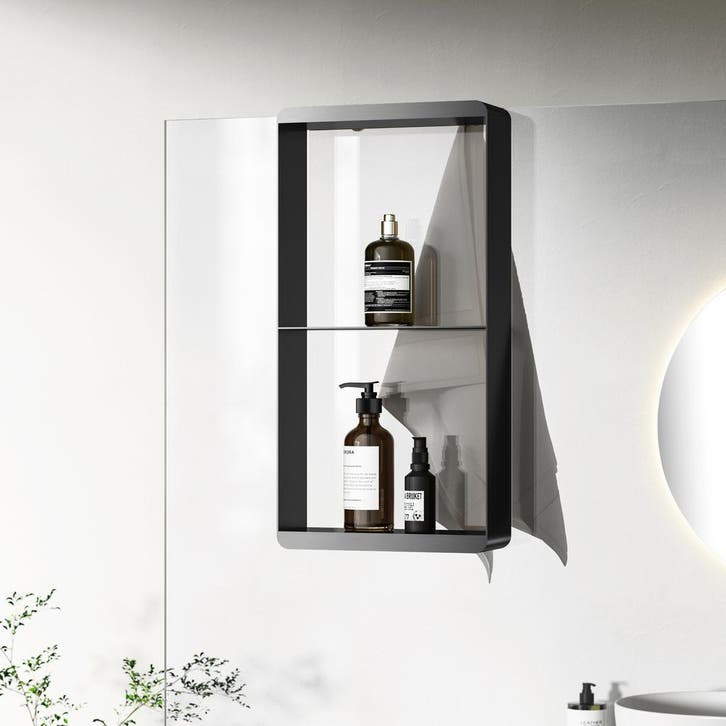 Hangend Doucherek Best Design Soap 50x25x9 cm Gunmetal, Doe-het-zelf en Verbouw, Sanitair, Bad, Nieuw, Ophalen of Verzenden