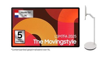 Samsung The MOVINGSTYLE UE27LSM7F uit voorraad leverbaar, QLED, Nieuw, 120 Hz, Ophalen of Verzenden