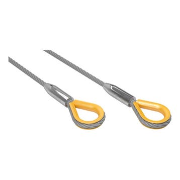 FORTEX Steel 1 meter - Ø10mm 1T staalkabel 6x 36 + stk, Muziek en Instrumenten, Licht en Laser, Verzenden, Nieuw
