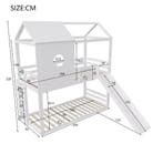 Houten Kinderbed 90×200 cm met Opbergtrap en Valbeveiliging, Verzenden, Nieuw