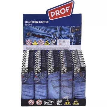 Prof Aansteker jeans - 50 stuks (Aanstekers & Branders), Ophalen of Verzenden, Nieuw