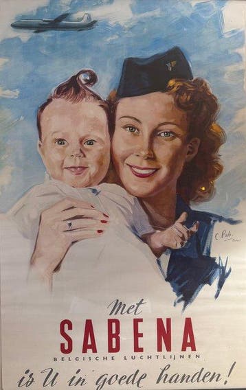 Henri Dohet - With Sabena Belgian Air Lines You´re in good