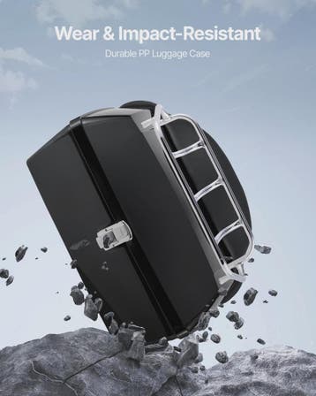 Motor Top Case Zwart 48L - Waterdicht PP Materiaal met Refle, Verzenden, Nieuw