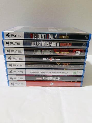 Sony - PlayStation 5 - PS5 Collection 8 Giochi Nuovi, Nieuw