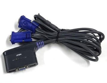 Vintage Aten Petite CS62U 2-poorts USB KVM-switch, Computers en Software, Verzenden, Gebruikt