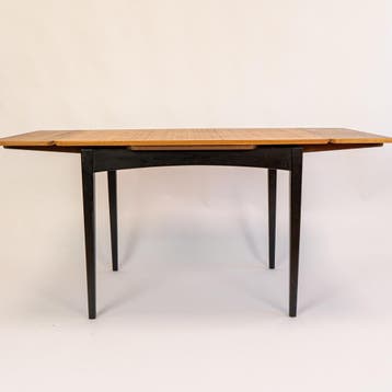 Eetkamertafel | Jentique | Vintage | Teak |  3971, Ophalen of Verzenden, Zo goed als nieuw, Teakhout, Mid-Century