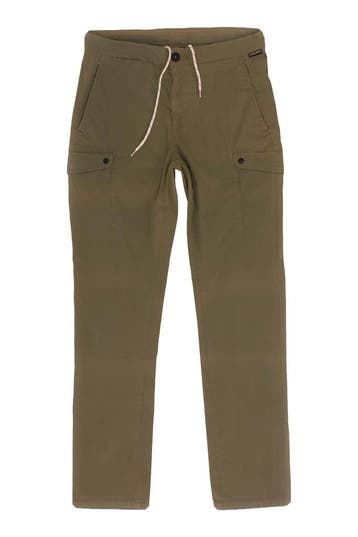 Napapijri Broek in maat M Groen, Verzenden, Zo goed als nieuw, Overige kleuren, Napapijri
