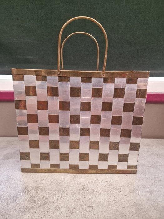 Tijdschriftenhouder - Aluminium - Tijdschriftenhouder uit de, Huis en Inrichting, Overige Huis en Inrichting