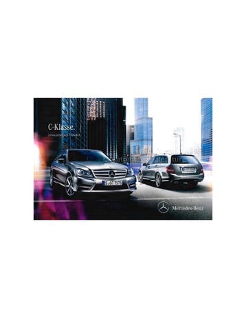 2013 MERCEDES BENZ C KLASSE BROCHURE DUITS, Nieuw, Author