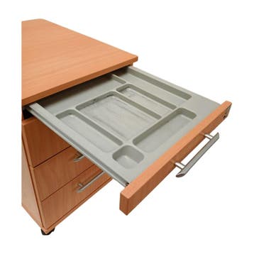 Ladeblok, 590x580x430 mm, hout, metalen lades, gebruikt -, Ophalen of Verzenden, Gebruikt, Overige typen