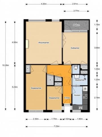 Te Huur 5 Kamer Appartement Haydnstraat In Amersfoort, Direct bij eigenaar, Amersfoort, Utrecht, Appartement