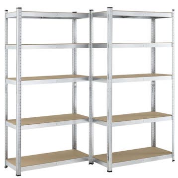 2 stuks Stellingkast / Opbergkast - Basic - 180 x 90 x 40 cm, Verzenden, Nieuw