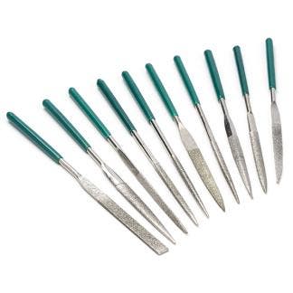 Diamantpoedervijlen | Toolland | 10-delig, Doe-het-zelf en Verbouw, Gereedschap | Handgereedschap, Nieuw, Verzenden