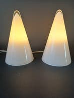 Lamp (2) - Glas - Paar vintage SCE lampen