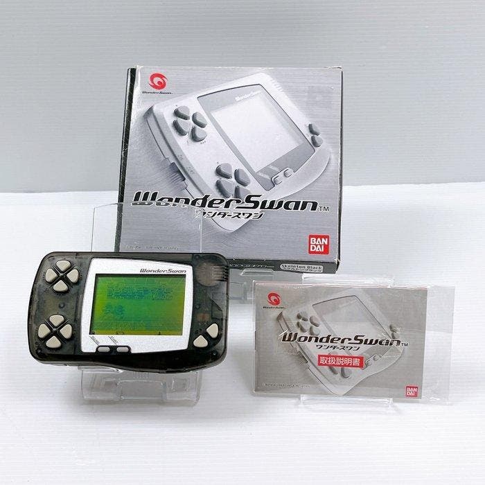Bandai - Bandai WonderSwan SW-001 Skeleton Black Console, Spelcomputers en Games, Spelcomputers | Overige Accessoires