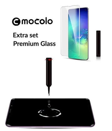 Galaxy S10 Extra Set Premium Glass + Liquid Glue, Ophalen of Verzenden, Nieuw