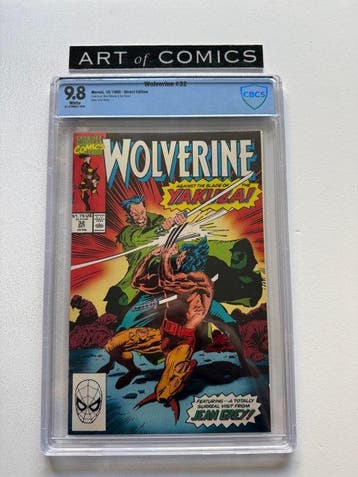 Wolverine (Vol. 2) #32 - CBCS 9.8 - 1 Graded comic - Eerste, Nieuw