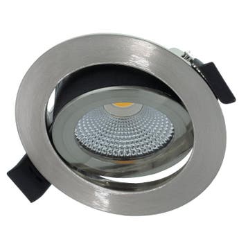 LED inbouwspot Varda Zilver 5W 420lm 60º | DimToWarm | za.., Ophalen of Verzenden, Nieuw