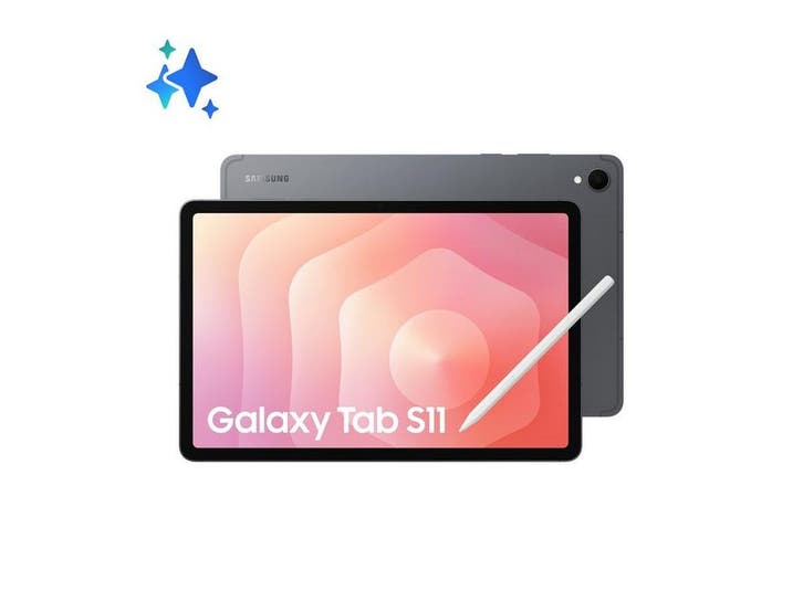 Samsung Galaxy Tab S11 - Tablet - 128 GB - 12 GB - Grijs, Computers en Software, Android Tablets, Zo goed als nieuw, Verzenden