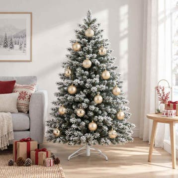 vidaXL Kerstbalset XL 15 st Goud Dia. 10 cm Kunststof, Verzenden, Nieuw