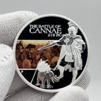 Tuvalu. 1 Dollar 2009 – Famous Battles: Battle of Cannae – 1