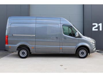 Zakelijke lease - Mercedes-Benz Sprinter bestel 319 1.9 CDI, Automaat, Gebruikt, Zwart, Leder