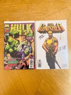 Hulk, The Punisher 1 - Hulk / The Punisher - 2 Signed comic, Boeken, Nieuw