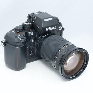 Nikon F4 + Tokina AF 28-210mm F3.5-5.6 Analoge camera, Nieuw