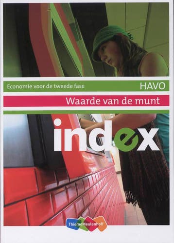 Index 2e fase havo katern 4 Waarde van de munt 9789006411034, Zo goed als nieuw