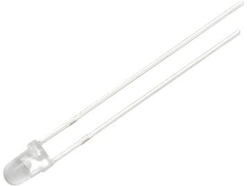 LED Diode - 3mm - Transparant blauw - Per stuk, Ophalen of Verzenden, Nieuw, Overige typen