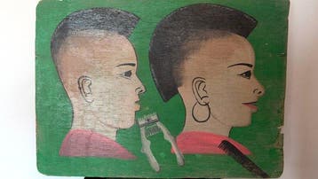 Le Maître Coiffeur – Populaire handelsnaam uit Togo - Togo, Antiek en Kunst