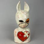 Iwo Rynkiewicz (1970) - Hurted..! - · Handmade Ceramic